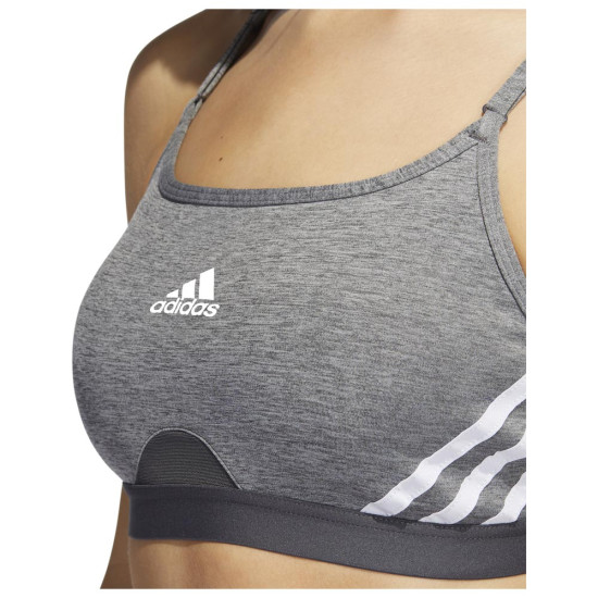 Adidas Γυναικείο μπουστάκι Aeroready Light-Support 3-Stripes